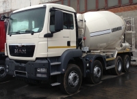 Автобетоносмеситель LIEBHERR (10 куб.м.) MAN TGS 41.400 8x4 BB-WW
